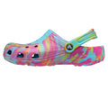 Multicoloured - Side - Crocs Unisex Adult Marble Effect Classic Clogs