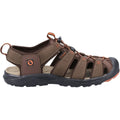 Brown - Side - Cotswold Mens Marshfield Recycled Sandals