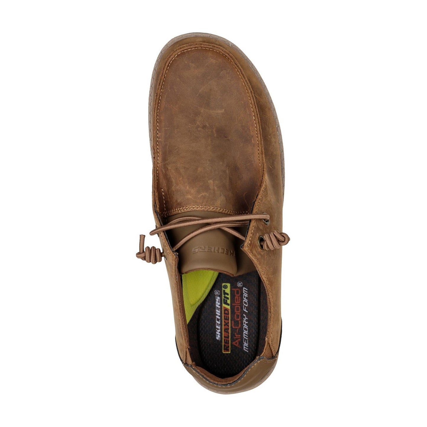 Desert - Lifestyle - Skechers Mens Melson Ramilo Leather Boat Shoes