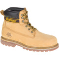 Honey - Front - Caterpillar Holton S3 Safety Boot - Mens Boots - Boots Safety