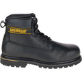 Black - Back - Caterpillar Holton S3 Safety Boot - Mens Boots - Boots Safety