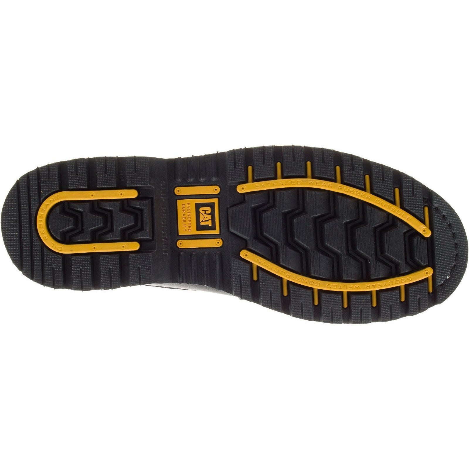 Black - Close up - Caterpillar Holton S3 Safety Boot - Mens Boots - Boots Safety