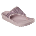 Mauve - Front - Skechers Womens-Ladies Cali Breeze 2.0 Love Glimmer Sandals
