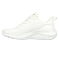 Off White - Side - Skechers Womens-Ladies Bobs Squad Waves Trainers