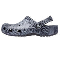 Deep Navy-White - Side - Crocs Unisex Adult Classic Topographic Clogs