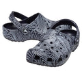 Deep Navy-White - Close up - Crocs Unisex Adult Classic Topographic Clogs