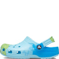 Blue - Pack Shot - Crocs Childrens-Kids Classic Ombre Clogs