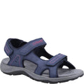 Navy-Berry - Front - Cotswold Womens-Ladies Freshford Recycled Sandals