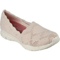 Natural - Front - Skechers Womens-Ladies Seager My Look Shoes