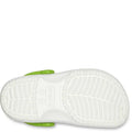 Green-White - Side - Crocs Childrens-Kids Alien Clogs