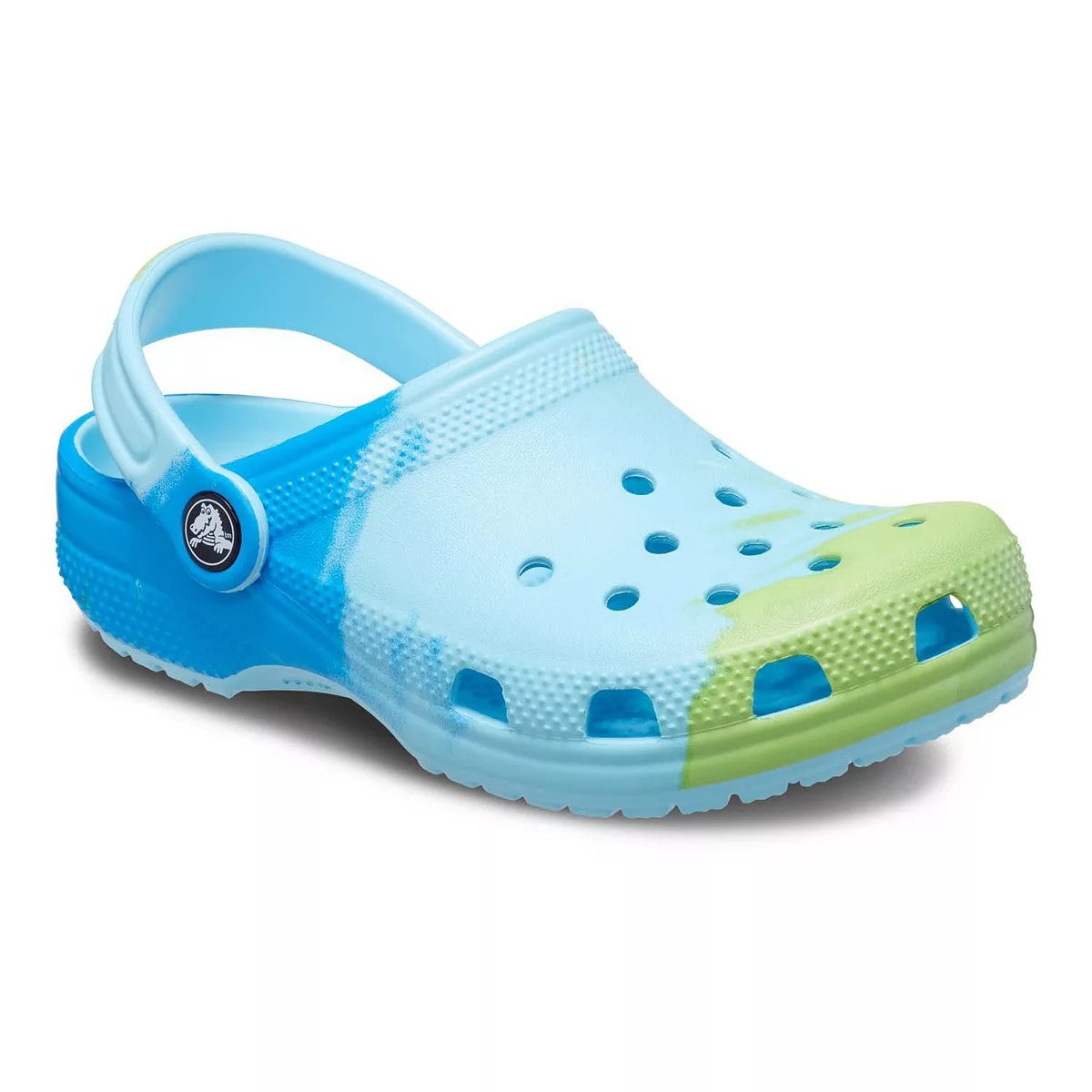 Blue-Green - Front - Crocs Unisex Adult Classic Ombre Clogs
