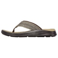 Light Brown - Side - Skechers Mens Sargo Point Vista Sandals