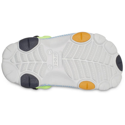 Deep Navy-Multicoloured - Pack Shot - Crocs Childrens-Kids All Terrain Topographic Clogs