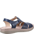 Navy - Lifestyle - Fleet & Foster Womens-Ladies Ruth Leather Sandals