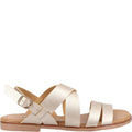 Gold - Side - Divaz Womens-Ladies Sienna Sandals