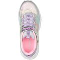 Multicoloured - Lifestyle - Skechers Girls S Lights Twisty Brights Mystical Bliss Trainers