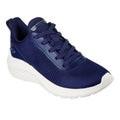Navy - Front - Skechers Womens-Ladies Bobs Squad Waves Trainers