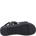 Black - Back - Cotswold Womens-Ladies Campden Leather Sandals