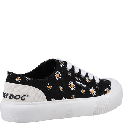 Black - Lifestyle - Rocket Dog Womens-Ladies Jazzin Plus Dixie Trainers