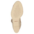Camel - Pack Shot - Geox Womens-Ladies Gelsa A Leather Strap Sandals