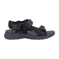 Black - Front - Cotswold Mens Buckland Sandals