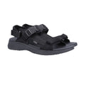 Black - Back - Cotswold Mens Buckland Sandals