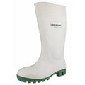 White - Side - Dunlop FS1800-171BV Wellington - Womens Boots - Safety Wellingtons