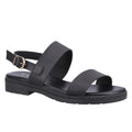 Black - Front - Divaz Womens-Ladies Mia Sandals