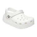 White - Side - Crocs Unisex Adult Hiker Classic Clogs