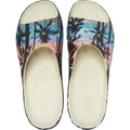 Multicoloured - Close up - Crocs Womens-Ladies Classic Summer Nostalgia Platform Sliders