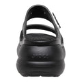 Black - Side - Crocs Unisex Adult Classic Crush Sandals