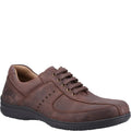Brown - Front - Fleet & Foster Mens Bob Leather Casual Shoes