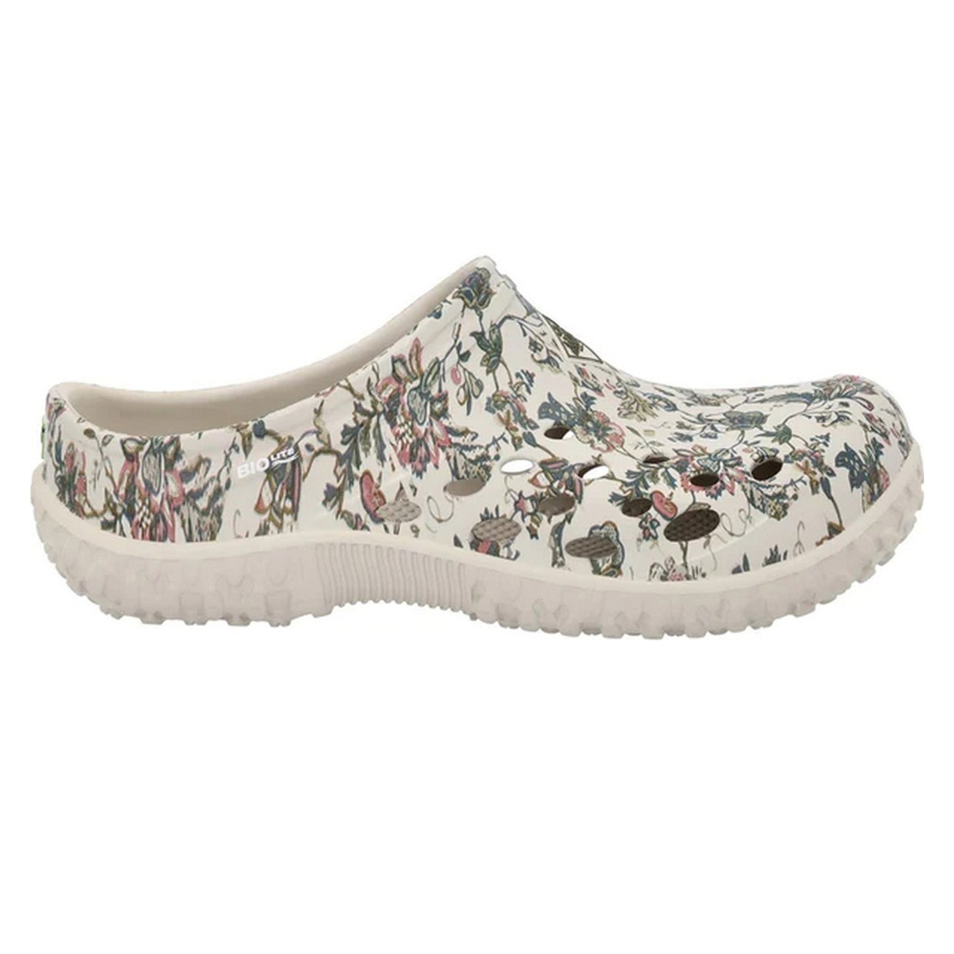 Light Grey - Back - Muck Boots Womens-Ladies Muckster Lite Clogs
