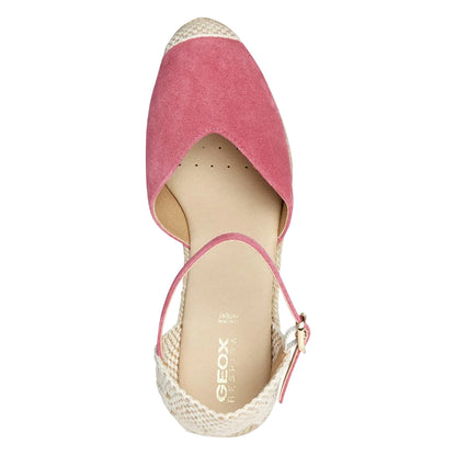 Cyclamen - Lifestyle - Geox Womens-Ladies D Gelsa A Leather Sandals