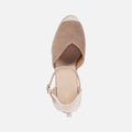 Cyclamen - Pack Shot - Geox Womens-Ladies D Gelsa A Leather Sandals