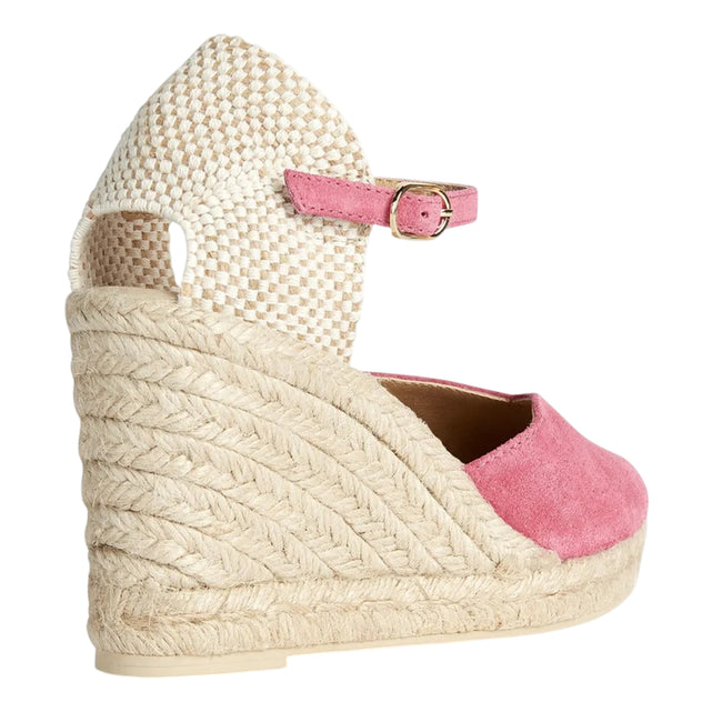 Cyclamen - Back - Geox Womens-Ladies D Gelsa A Leather Sandals