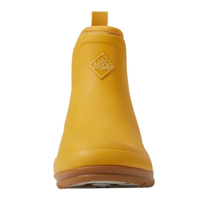 Yellow - Close up - Muck Boots Womens-Ladies Originals Wellington Boots