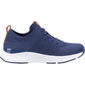 Navy - Back - Hush Puppies Womens-Ladies Opal Trainers