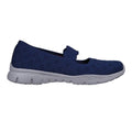 Navy - Back - Skechers Womens-Ladies Seager Simple Things Shoes