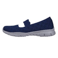Navy - Side - Skechers Womens-Ladies Seager Simple Things Shoes