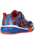 Navy-Royal Blue-Red - Back - Geox Boys J Bayonyc B Spider-Man Trainers