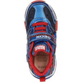 Navy-Royal Blue-Red - Side - Geox Boys J Bayonyc B Spider-Man Trainers