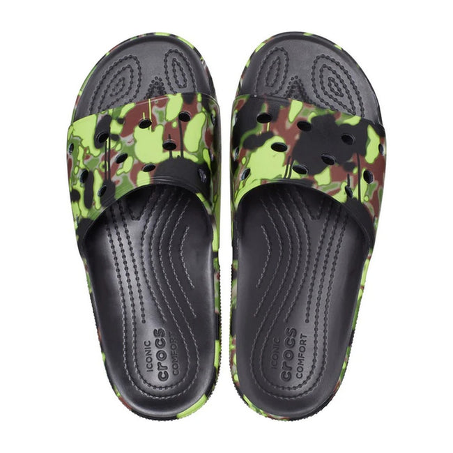 Crocs camo flip flops store