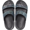 Black - Lifestyle - Crocs Childrens-Kids Classic Glitter Sandals