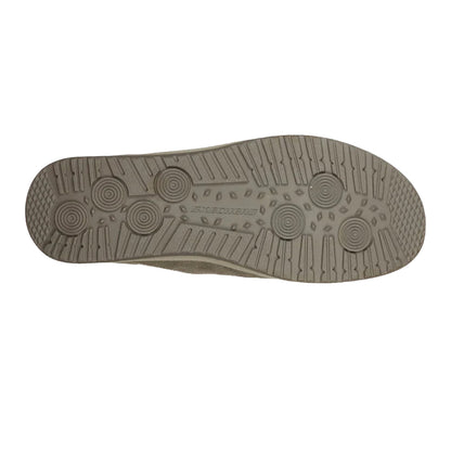 Taupe - Pack Shot - Skechers Mens Melson Planon Suede Casual Shoes
