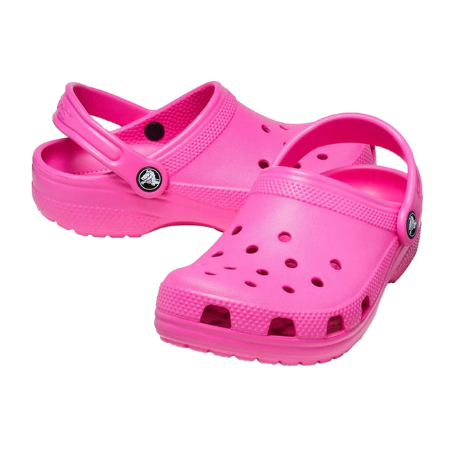 Pink - Close up - Crocs Childrens-Kids Classic Clogs