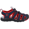 Red-Blue - Side - Cotswold Childrens-Kids Marshfield Sandals