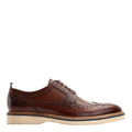 Brown - Lifestyle - Base London Mens Sully Leather Brogues