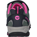 Dark Forest-India Ink-Pink - Side - Hi-Tec Girls Blackout Low Cut Walking Shoes