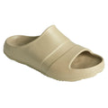 Taupe - Front - Sperry Mens Float Sliders